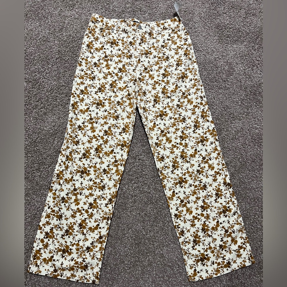 Floral Jeans